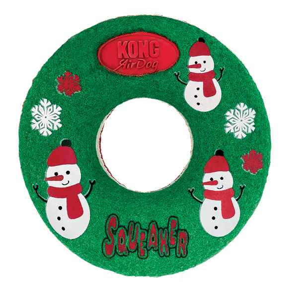Picture of XMAS HOLIDAY CANINE KONG HOLIDAY AirDog Donut Assorted - Medium 
