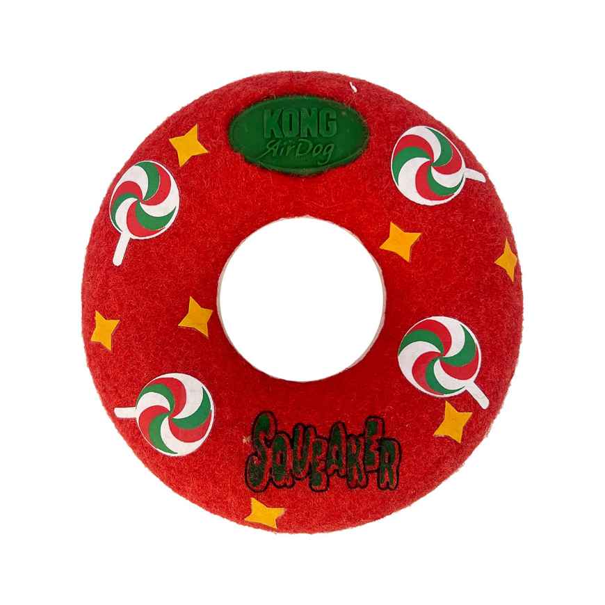 Picture of XMAS HOLIDAY CANINE KONG HOLIDAY AirDog Donut Assorted - Medium 