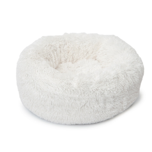 Picture of PET BED FELINE CATIT FLUFFY BED White - 24in x 8in