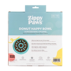 Picture of Bowl Slow Feed Zippypaws Donut Happy Bowl (Zp429)