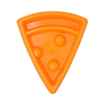 Picture of BOWL SLOW FEED ZIPPY PAWS PIZZA HAPPY BOWL (ZP1415)