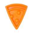 Picture of BOWL SLOW FEED ZIPPYPAWS PIZZA HAPPY BOWL (ZP1415)