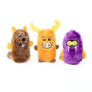 Picture of TOY DOG ZIPPY PAWS SQUEAKIE BUDDIES (ZP944) - 3/pk