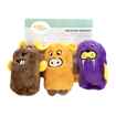 Picture of TOY DOG ZIPPY PAWS SQUEAKIE BUDDIES (ZP944) - 3/pk