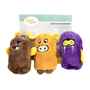 Picture of TOY DOG ZIPPYPAWS SQUEAKIE BUDDIES (ZP944) - 3/pk