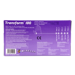 Picture of GLOVES NITRILE TRANSFORM PF 3.2mil  X Small  - 100/box