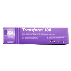 Picture of GLOVES NITRILE TRANSFORM PF 3.2mil  X Small  - 100/box