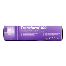 Picture of GLOVES NITRILE TRANSFORM PF 3.2mil  Medium - 100/box