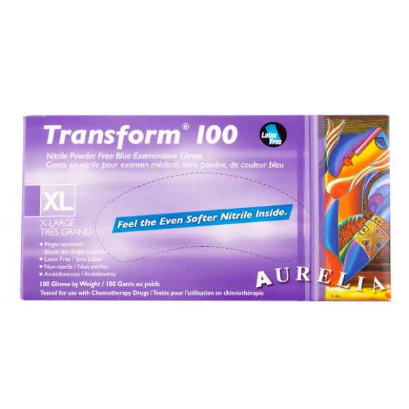 Picture of GLOVES NITRILE TRANSFORM PF 3.2mil XLARGE - 100s