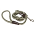 Picture of LEAD CANINE WATER & WOODS ROPE SNAP LEAD 6ft - Green & White