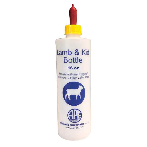 Picture of LAMB & KID BOTTLE with PRITCHARD NIPPLE - 16oz