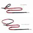 Picture of LEAD CANINE ROGZ UTILITY HANDS FREE Red - 1in x 4.9 - 6.9ft