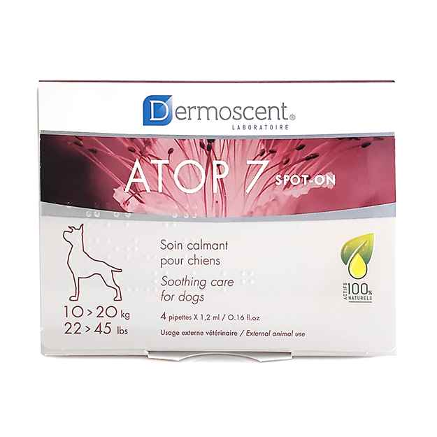 Picture of DERMOSCENT ATOP 7 SPOT-ON for DOGS 10-20kg - 4 x 1.2ml