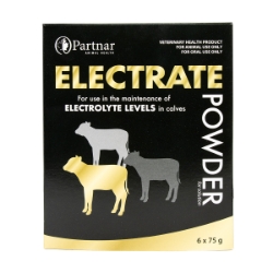 Picture of ELECTRATE ELECTROLYTE SUPPLEMENT for CALVES - 6 x 75gm