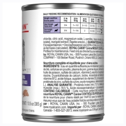 Picture of Royal Canin Veterinary Diet WEIGHT CONTROL Loaf Wet Dog Food - 12 X 385gm cans