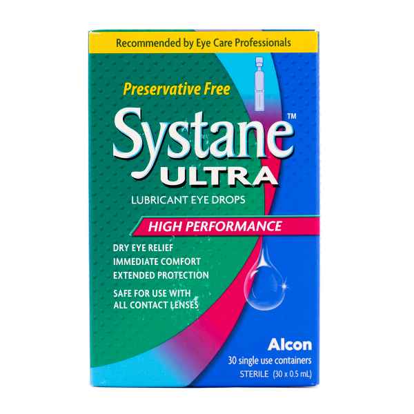 Picture of SYSTANE ULTRA EYE DROPS PRESERVATIVE FREE - 30 x 0.5ml