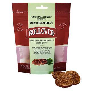 Picture of ROLLOVER FUNCTIONAL CRUNCHY BISCUITS Beef with Spinach - 250g