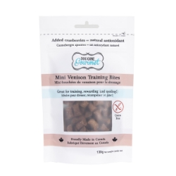 Picture of ROLLOVER DOG GONE GOURMET GF MINI VENISON TRAINING BITES - 130g