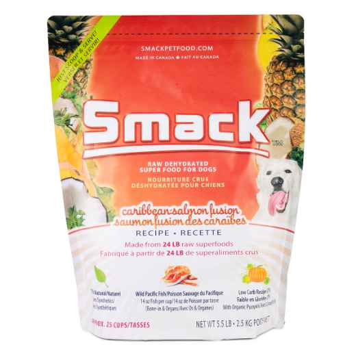 Picture of CANINE SMACK RAW SUPER FOOD DEHYDRATED Caribbean Salmon Fusion - 2.5kg/5.5lbs