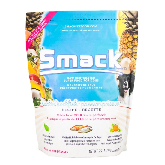 Picture of CANINE SMACK RAW SUPER FOOD DEHYDRATED Rockin Rockfish - 2.5kg/5.5lbs