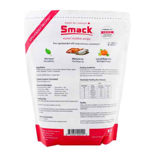 Picture of CANINE SMACK RAW SUPER FOOD DEHYDRATED Rockin Rockfish - 2.5kg/5.5lbs