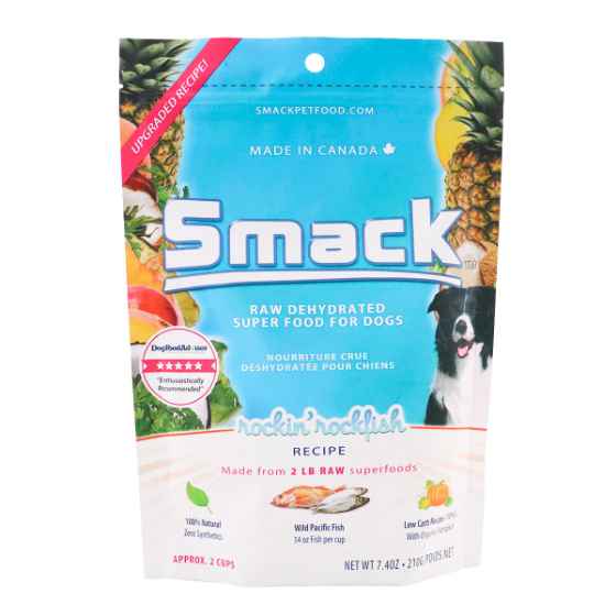 Picture of CANINE SMACK RAW SUPER FOOD DEHYDRATED Rockin Rockfish - 210g/7.4oz