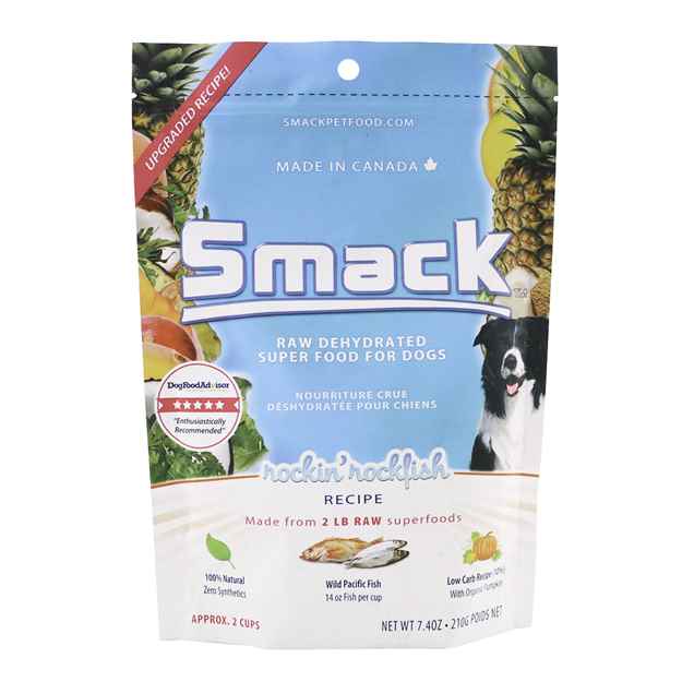 Picture of CANINE SMACK RAW SUPER FOOD DEHYDRATED Rockin Rockfish - 210g/7.4oz