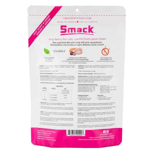 Picture of FELINE SMACK RAW SUPER FOOD DEHYDRATED Very Berry - 250g/8.8oz