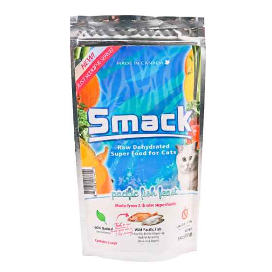 Picture of FELINE SMACK RAW SUPER FOOD DEHYDRATED Pacific Fish Feast - 210g/7.4oz