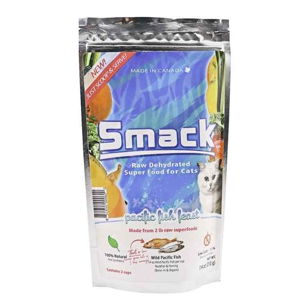 Picture of FELINE SMACK RAW SUPER FOOD DEHYDRATED Pacific Fish Feast - 210g/7.4oz