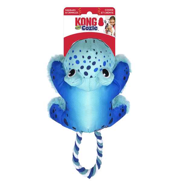 Picture of TOY DOG KONG COZIE TUGGZ FROG - Small/Medium