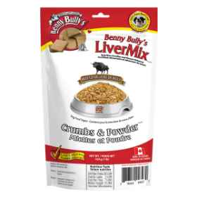 Show details for TREAT LIVERMIX CRUMBS & POWDER Benny Bullys - 454g/1lb Picture of TREAT LIVERMIX CRUMBS & POWDER Benny Bullys - 454g/1lb
