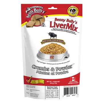 Picture of TREAT LIVERMIX CRUMBS & POWDER Benny Bullys - 454g/1lb