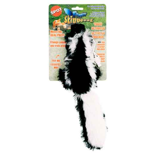 Picture of TOY CAT SPOT FLIPPIN SKINNEEEZ SKUNK - 15in