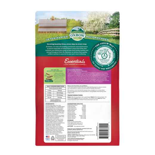 Picture of OXBOW ESSENTIALS SENIOR RABBIT FOOD - 1.8kg/4lbs