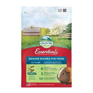 Picture of OXBOW ESSENTIALS SENIOR GUINEA PIG FOOD - 1.8kg/4lbs