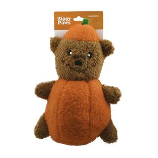 Picture of HALLOWEEN TOY CANINE ZIPPYPAWS CHEEKY CHUMZ - Pumpkin Bear 