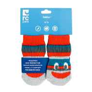 Picture of PAWks CANINE ANTI SLIP SOCKS Bandit Small - 4/pk