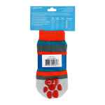 Picture of PAWks K/9  ANTI SLIP SOCKS Bandit Large - 4/pk