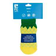 Picture of PAWks CANINE ANTI SLIP SOCKS Pineapple Medium - 4/pk