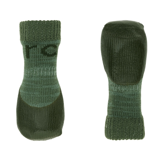 Picture of PAWks SPORT K/9 ANTI SLIP SOCKS Olive Heather X-Large - 4/pk