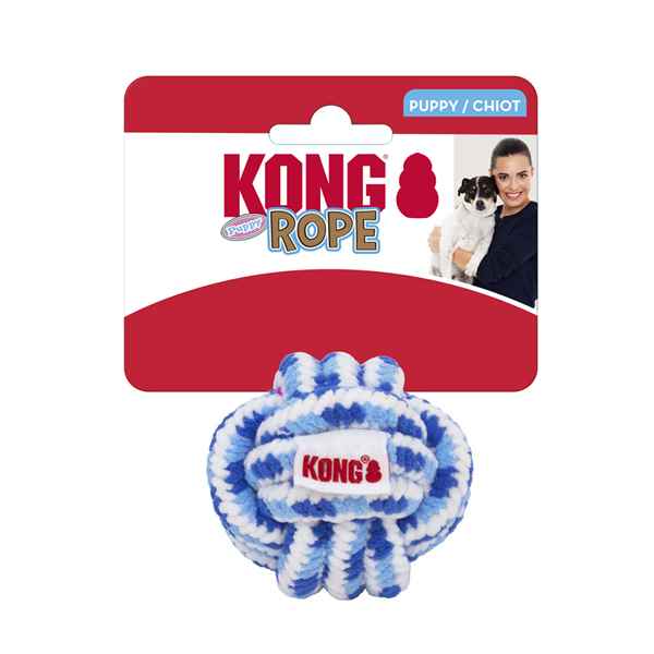 Picture of TOY DOG KONG Puppy Rope Ball Assorted - Small