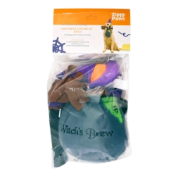 Picture of HALLOWEEN ZIPPYPAWS CANINE COSTUME KIT (ZP776) One Size - Witch 