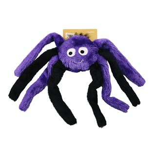 Picture of HALLOWEEN TOY CANINE ZIPPYPAWS SPIDERZ Small - Purple/Black 