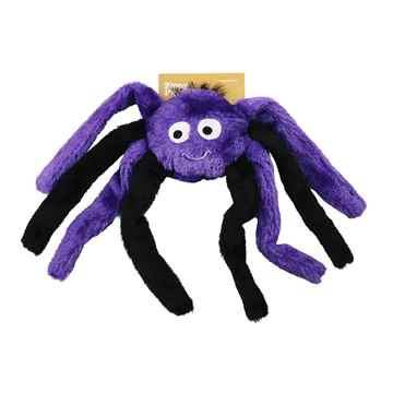 Picture of HALLOWEEN TOY CANINE ZIPPYPAW SPIDERZ Small - Purple/Black 