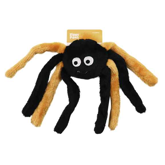 Picture of HALLOWEEN TOY CANINE ZIPPYPAWS SPIDERZ Small - Orange/Black 