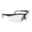 Show details for SAFETY GLASSES BLK FRAME CLR LENS Picture of SAFETY GLASSES BLK FRAME CLR LENS