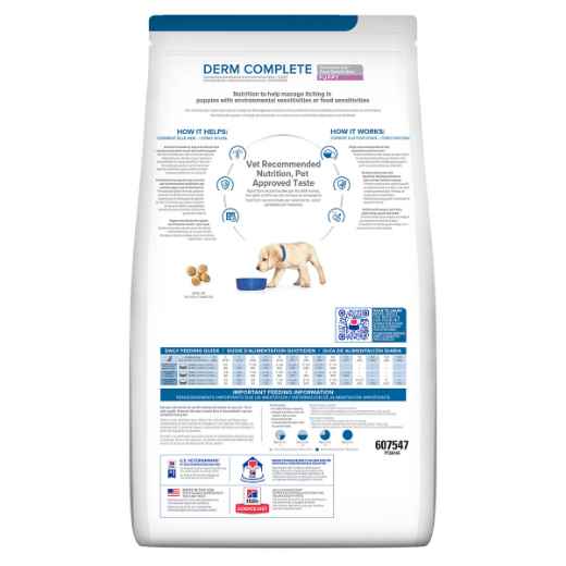 Picture of CANINE HILLS DERM COMPLETE PUPPY - 14.3lb / 6.5kg