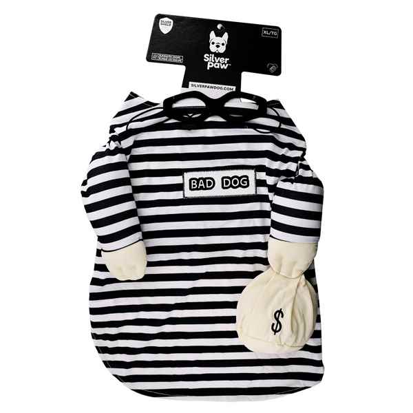 Picture of HALLOWEEN CANINE COSTUME Robber - Medium
