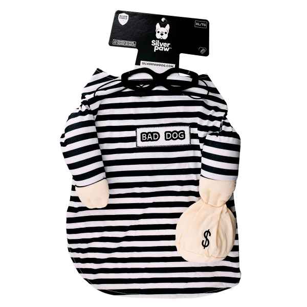 Picture of HALLOWEEN CANINE COSTUME Robber - Large